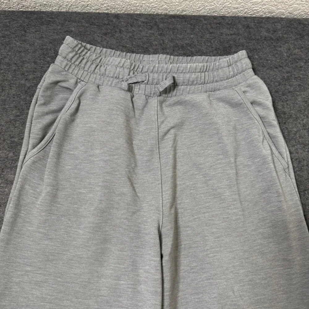 Nike Yoga Dri-FIT Gray Joggers Womens XS DM7037-073 Heathered Sweatpants